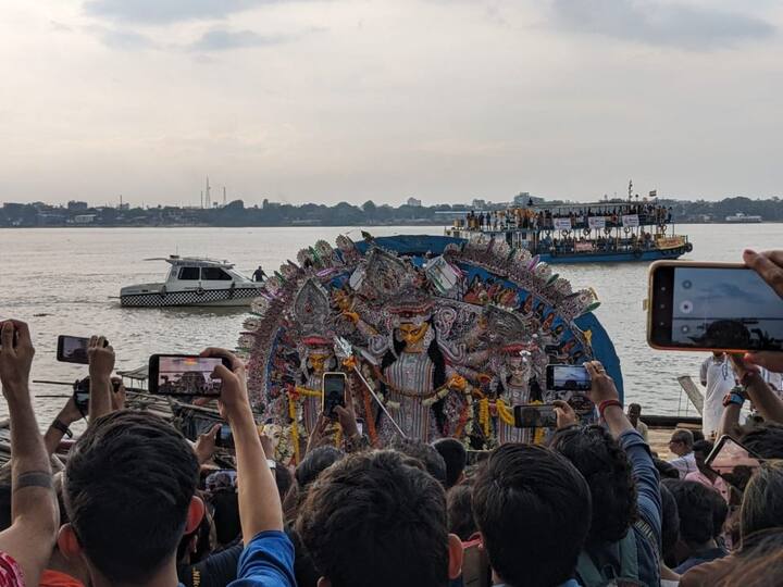 The festival of Navratri, commencing on October 15, heralds nine days of devotion and cultural celebrations. It is during this auspicious time that Goddess Durga graces the homes and hearts of the faithful.  (Image Source: Utsa Ganguly)