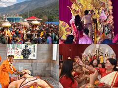 Ravan Effigies Await Dussehra Fire, Bengal Women Immerse In 'Sindoor Khela': Vijayadashami At A Glance