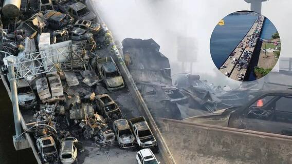 Louisiana super fog Massive Vehicle Crash : అమెరికా చరిత్రలోనే ఘోర ప్రమోదం | ABP Desam