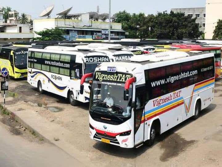 Omnibuses To Stop Operation In Tamil Nadu From 6 PM Today Omnibuses To Stop Operation In Tamil Nadu From 6 PM Today