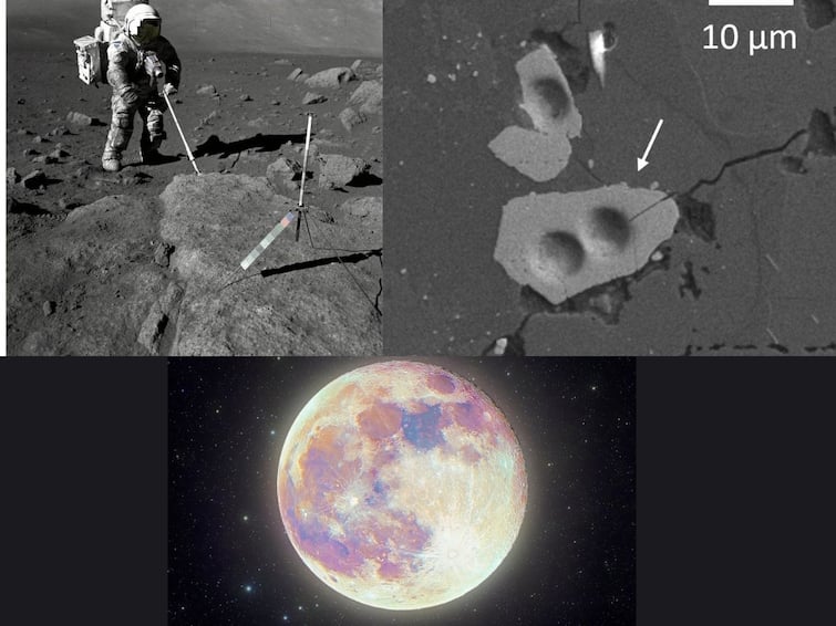 Moon's Age Revealed By Lunar Crystals Brought Back By Apollo 17 Astronauts: Study ABPP Moon's Age Revealed By Lunar Crystals Brought Back By Apollo 17 Astronauts: Study