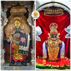Pandharpur : विठुराया गुराखी तर रुक्मिणी माता नखशिखांत दागिन्यांनी विजयलक्ष्मीच्या रूपात सजली