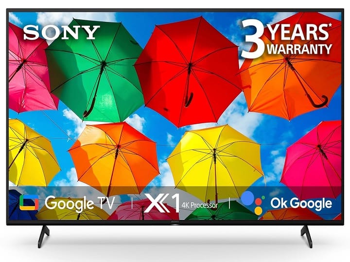 Sony Bravia 4K Ultra HD Smart LED Google TV : सोनी के इस स्मार्ट टीवी की प्राइस 99,900 रुपये है, इस स्मार्ट टीवी को आप केवल 52,990 रुपये में खरीद सकते हैं. इस स्मार्ट टीवी में आपको नेटफ्लिक्स, प्राइम वीडियो, जी5, Eros now, जियो सिनेमा, यूट्यूब और हंगामा जैसे OTT प्लेटफॉर्म का सपोर्ट मिलेगा. ये स्मार्ट टीवी भी 55 इंच की स्क्रीन के साथ आती है.