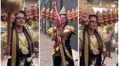 Rakhi Sawant: ਰਾਖੀ ਸਾਵੰਤ ਦਾ ਰਾਵਣ ਅਵਤਾਰ ਵੇਖ ਯੂਜ਼ਰਸ ਬੋਲੇ- 'ਪਹਿਲੀ ਵਾਰ ਆਪਣੇ ਅਸਲੀ ਰੂਪ 'ਚ ਆਈ ਬਾਹਰ'