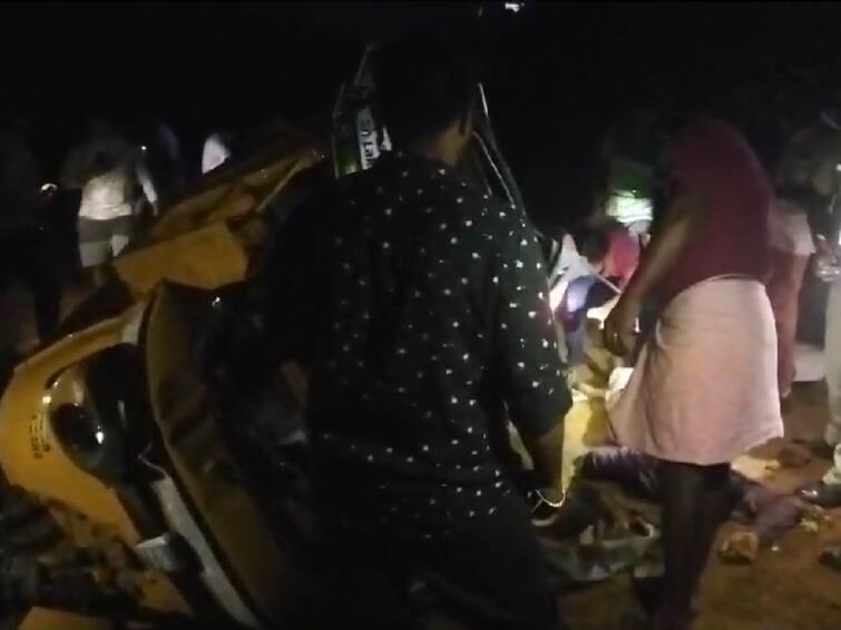 Two people died in an accident near Coimbatore when an auto overturned in a ditch குடி போதை... 50 அடி பள்ளத்தில் கவிழ்ந்த ஆட்டோ - சம்பவ இடத்திலேயே இருவர் உயிரிழப்பு