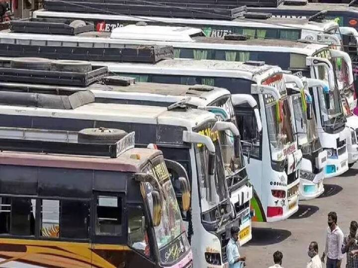omni bus strike withdrawn after talks held with transport department officials Omni Bus Strike: பேச்சுவார்த்தையில் உடன்பாடு; பேருந்துகள் ஓடும் - போராட்டத்தை வாபஸ் பெற்ற ஆம்னி பேருந்து உரிமையாளர்கள்