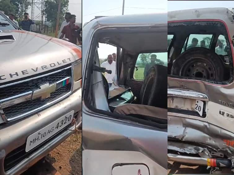 Sangli accident  Shiv sena Shinde group Shivsainik met with an accident one died three injured in shirdhon Maharashtra Sangli Accident: दसरा मेळाव्यासाठी निघालेल्या शिंदे गटाच्या शिवसैनिकांचा भीषण अपघात, एकाचा मृत्यू, तिघे जखमी