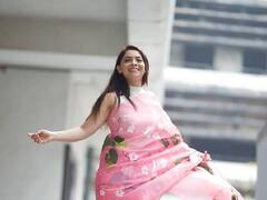 PHOTO: दसऱ्यानिमित्त सोनालीने नेसली खास साडी; फोटो पाहाच!