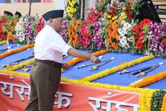 RSS 'Vijayadashami Utsav' in Nagpur : डॉ.मोहन भागवत, सरसंघचालक यांच्या भाषणातील ठळक मुद्दे