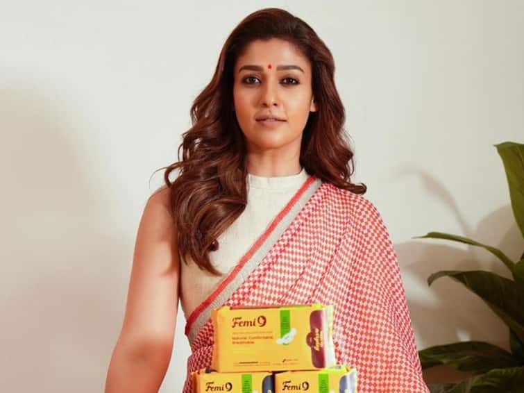 Lady super star nayanthara started a new brand femi9 napkin Femi9 Nayanthara : லேடி சூப்பர் ஸ்டாரின் புதிய முயற்சி.. சானிட்டரி நாப்கின் பிராண்டை தொடங்கிய நயன்தாரா