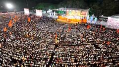 Eknath Shinde Dasara Melava 2023 : 'त्यांना खोके पुरत नाही, कंटेनर लागतात'; आझाद मैदानावर एकनाथ शिंदे बरसले, भाषणाचे महत्त्वाचे 10 मुद्दे