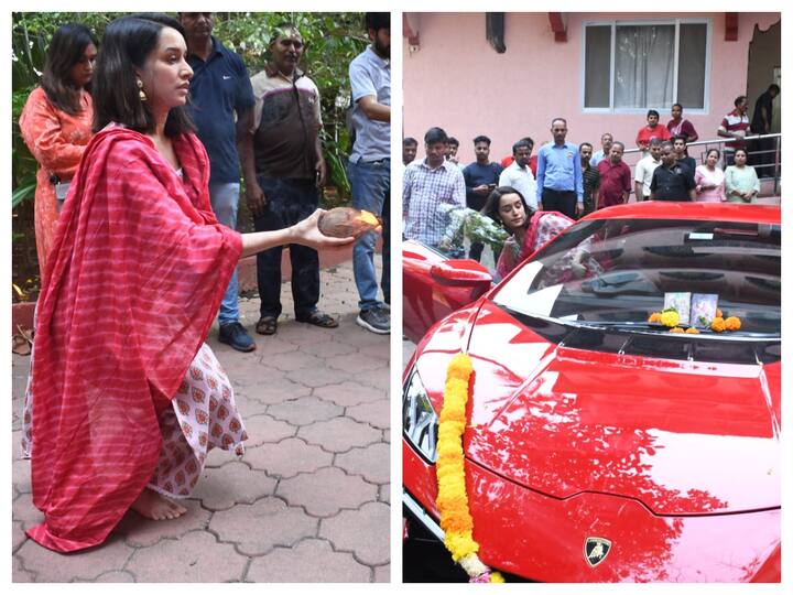 Bollywood actor Shraddha Kapoor has bought a new car - Lamborghini Huracan Technica, on the occasion of Dussehra.