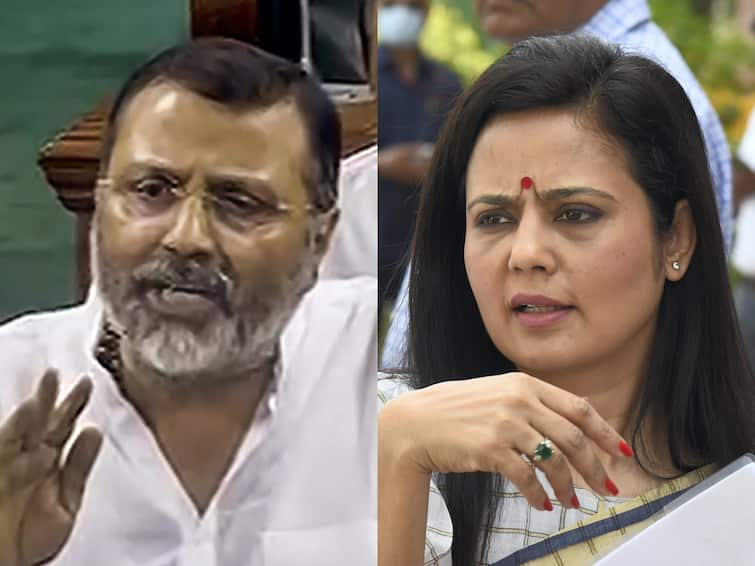 Nishikant Dubey Mahua Moitra TMC Cash For Query Case Degree Wali Desh Beche BJP MP Fresh Salvo 'Degree Wali Desh Beche': Nishikant Dubey's Fresh Salvo At Mahua Moitra In Cash-For-Query Case