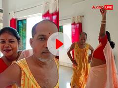 रील बनाने के लिए महिला ने पति का किया औरतों की तरह श्रृंगार, फिर जमकर लगवाए ठुमके, वायरल हुआ VIDEO