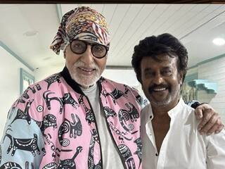 Thalaivar 170: 33 வருடத்திற்கு பிறகு... ‘இதயம் சந்தோஷத்தில் துடிக்கிறது’ - அமிதாப்புடன் அழகிய புகைப்படத்தை பகிர்ந்த சூப்பர்ஸ்டார்!