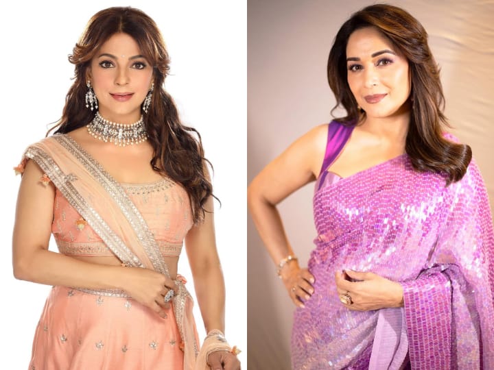 Juhi Chawla rejected Dharmesh Darshan film Raja Hindustani got offended after being compare with Madhuri Dixit जब डायरेक्टर से खफा होकर Juhi Chawla ने रिजेक्ट कर दिया था Raja Hindustani का ऑफर, Madhuri Dixit से है कनेक्शन