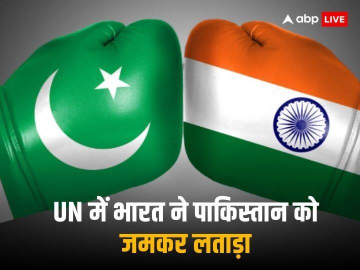 India Pakistan kashmir Issue Pakistan said Kashmir is like Gaza India stopped speaking in UN due to its reply India Pakistan Dispute: पाकिस्‍तान का जहरीला बयान, कहा- कश्मीर गाजा जैसा, भारत ने अपने जवाब से धो दिया