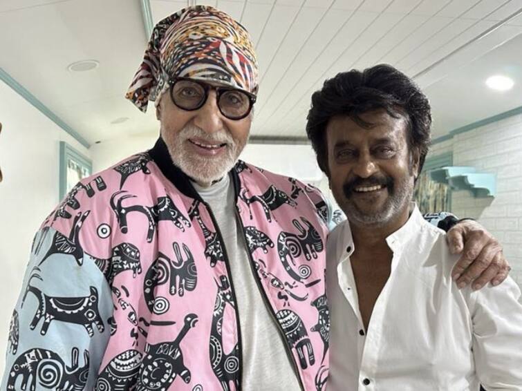 Rajinikanth Starts Shooting With Amitabh Bachchan For Thalaivar 170 picture shared by star Rajinikanth-Amitabh Bachchan: ৩৩ বছর পর এক সেটে রজনীকান্ত-অমিতাভ, শুরু করলেন নতুন ছবির শ্যুটিং