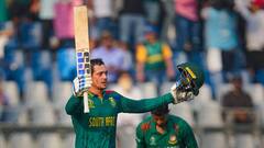 ODI Record: ওয়াংখেড়েতে অনবদ্য শতরানে ইতিহাসের পাতায় নাম লেখালেন কিপার-ব্যাটার ডি'কক