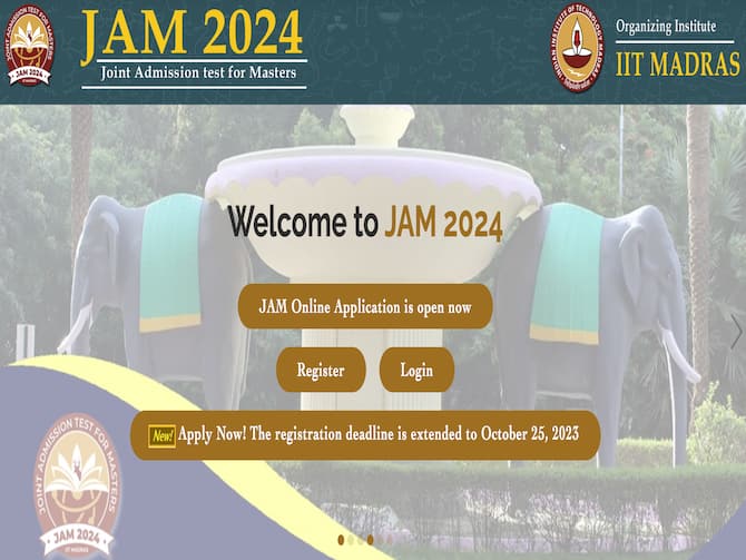 IIT JAM 2024 registration begins today at jam.iitm.ac.in; all