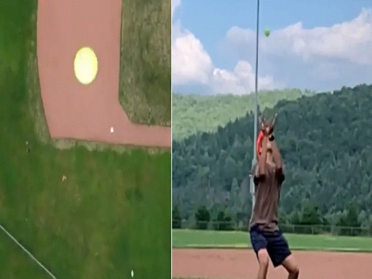 US Teen Catches Tennis Ball Dropped From 469.5 Feet To Create Guinness World Record US Teen Catches Tennis Ball Dropped From 469.5 Feet To Create Guinness World Record