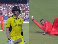 आर्यन दत्त की बॉल पर चकमा खा गए स्टीव स्मिथ, जानें कैसे 71 रन बनाकर हुए आउट