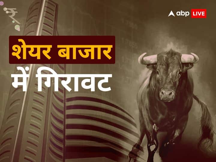 Stock Market Crash 3 Lakh Crore Of Investors Money Wiped Out Sensex Fells 600 POints शेयर बाजार फिर धड़ाम, सेंसेक्स 600 तो निफ्टी 200 अंक फिसला, निवेशकों के 4 लाख करोड़ रुपये स्वाहा