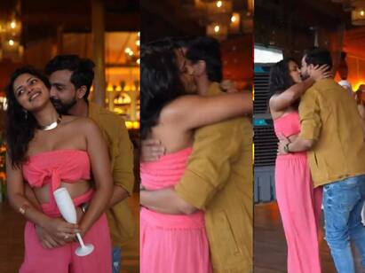 HBD Amala paul actress amala paul introduced her lover Amala Paul: பிறந்தநாளில் லவ் ப்ரபோஸ்..காதலரை அறிமுகம் செய்த அமலா பால்.. வைரலாகும் வீடியோ..!