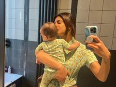 प्रियंका चोपड़ा बेटी के साथ आ रही हैं मुंबई, मालती के साथ शेयर की क्यूट फोटोज