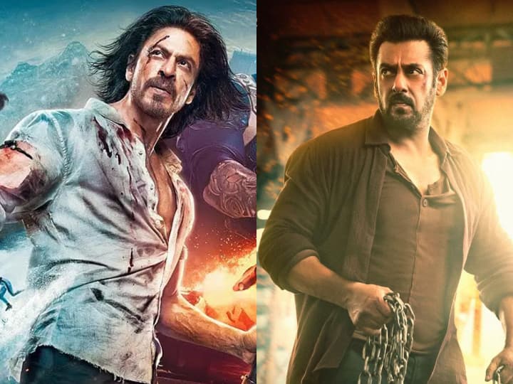 Tiger 3 Shah Rukh Khan to share screen with Salman Khan in spy universe 25 minutes action cameo Tiger 3: Salman Khan को बचाने के लिए फुल एक्शन मोड में एंट्री लेंगे Shah Rukh Khan! टाइगर 3 में होगा इतना लंबा कैमियो