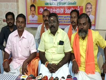 shiv sena uddhav balasaheb thackeray general secretary meeting  DMK Govt: திராவிட மாடல் அரசு ஆன்மீகத்திற்கான அரசு திமுக இந்துத்துவாவுக்கு எதிராக செயல்படவில்லை- சுந்தரவடிவேல்