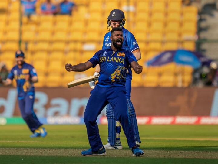 World Cup 2023 Points Table: इंग्लैंड सेमीफाइनल की रेस से लगभग बाहर, पाकिस्तान की मुश्किल और बढ़ी, श्रीलंका ने कर दिया उलटफेर World Cup 2023 Points Table Updated Points Table WC 23 After Completion Five Matches Each Team ENG vs SL World Cup 2023 Points Table: इंग्लैंड सेमीफाइनल की रेस से लगभग बाहर, पाकिस्तान की मुश्किल और बढ़ी, श्रीलंका ने कर दिया उलटफेर
