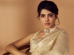 Samantha Latest Photos : గోల్డెన్ శారీలో 'కుందనపు బొమ్మలా' మెరిసిన సమంత