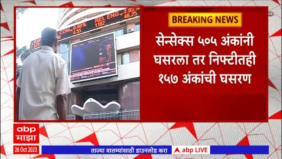 Share Market : आशियाई बाजारातील पडझडीचे परिणाम भारतीय बाजारावर