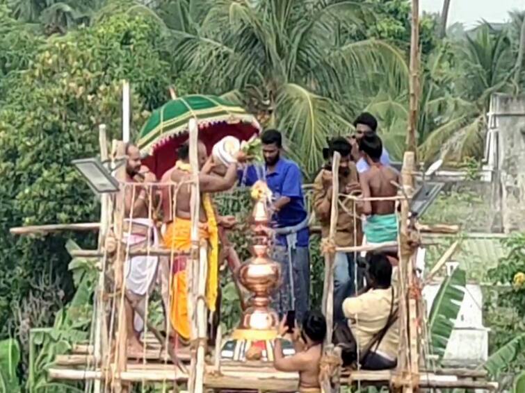 mayiladuthurai dharmapuram aadheenam ganaperagasam vinayagar temple Kumbabishegam  தருமபுரம் ஆதீனம் முன்னிலையில் நடைபெற்ற ஞானப்பிரகாச விநாயகர் கோயில் கும்பாபிஷேகம்..!