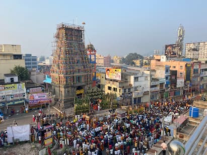 கோட்டை மாரியம்மன் கோவில் தேரோட்டம் க்ளிக்ஸ்