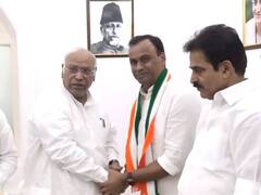 चुनाव से पहले कांग्रेस ने BRS में लगाई सेंध, पूर्व मंत्री समेत कई नेताओं ने थामा 'हाथ'