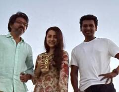 Leo BTS Photos : லியோ திரைப்படத்தின் BTS புகைப்படங்களை பகிர்ந்த நடிகை த்ரிஷா..!