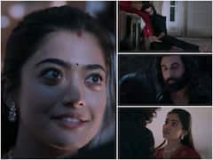 రష్మికా మందన్న కాళ్ళు పట్టుకున్న రణబీర్ కపూర్ 