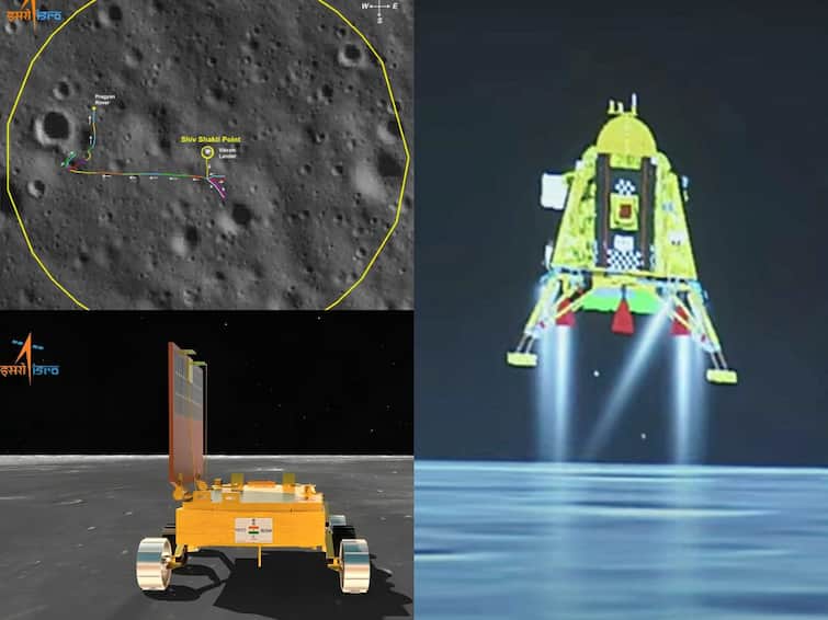 Chandrayaan-3 Lander Module generated spectacular ejecta halo lunar material epiregolith moon soil know details Chandrayaan-3 Lander Ejected 2 Tonnes Of Moon Soil, Generated Spectacular 'Ejecta Halo': ISRO