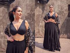 Mrunal Thakur: బ్లాక్ డ్రెస్ లో మృణాల్-అందాలతో కనువిందు