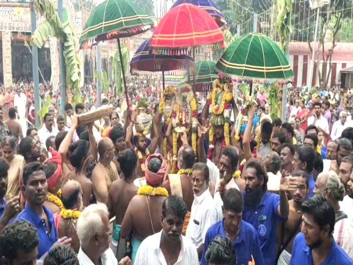 தருமபுரம் ஆதீனம் முன்னிலையில் நடைபெற்ற ஞானப்பிரகாச விநாயகர் கோயில் கும்பாபிஷேகம்..!