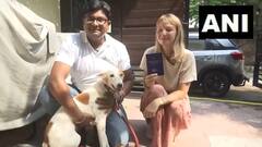 Varanasi Street dog Jaya going to Netherlands : న్యూస్ ఆఫ్ ది డే గా మారిన డాగ్ జయ | ABP Desam