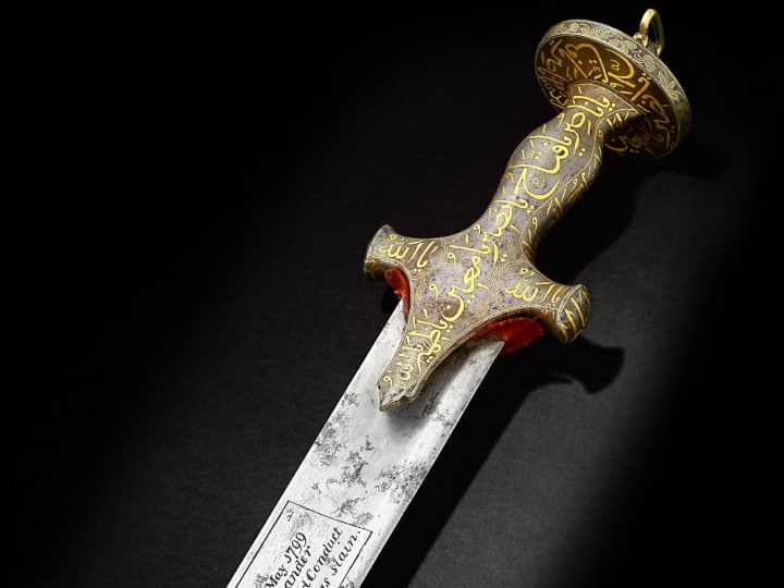 Tipu Sultan Sword  has sold at Christie auction house in London know the price London Sword Auction: लंदन में टीपू सुल्‍तान की तलवार हुई नीलम, कितनी लगी बोली?