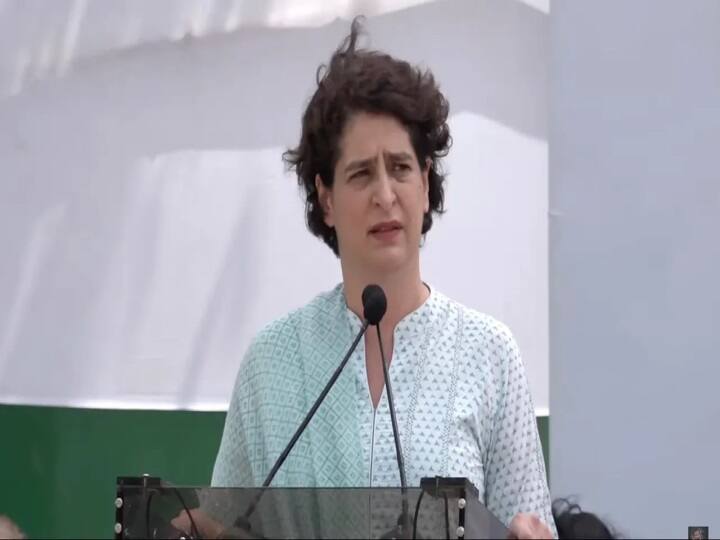 Priyanka Gandhi slams India Abstaining Gaza Vote At UN Emergency Session quotes Mahatma Gandhi 