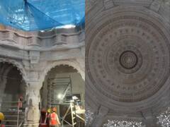 Carvings Inside Ayodhya Ram Mandir Shown As Inauguration Day Nears — In Pics