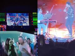 Harris Jayaraj Concert : மெலோடி பாடல்களை காற்றில் பறக்கவிட்ட ஹாரிஸ் ஜெயராஜ்!