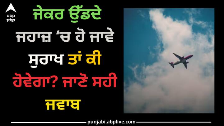 Hole in Plane: ਸੋਚੋ ਕਿ ਤੁਸੀਂ ਇੱਕ ਜਹਾਜ਼ ਵਿੱਚ ਬੈਠੇ ਹੋ ਅਤੇ ਤੁਹਾਨੂੰ ਅਚਾਨਕ ਪਤਾ ਲੱਗੇ ਕਿ ਜਹਾਜ਼ ਵਿੱਚ ਸੁਰਾਖ ਹੋ ਗਿਆ ਹੈ! ਇਹ ਹਾਦਸਾ ਇੱਕ ਵਾਰ ਦੁਬਈ ਤੋਂ ਬ੍ਰਿਸਬੇਨ ਜਾ ਰਹੇ ਅਮੀਰਾਤ ਦੇ ਜਹਾਜ਼ ਵਿੱਚ ਵਾਪਰਿਆ ਸੀ।