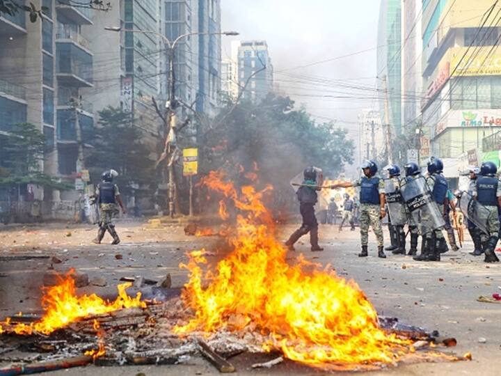 Bangladesh Violence Policeman Killed Over 200 Injured Dhaka Protest BNP Khaleda Zia Sheikh Hasina Bangladesh Elections Policeman Dead, Over 200 Injured As Violence Erupts In Bangladesh Protest Demanding PM Hasina's Exit