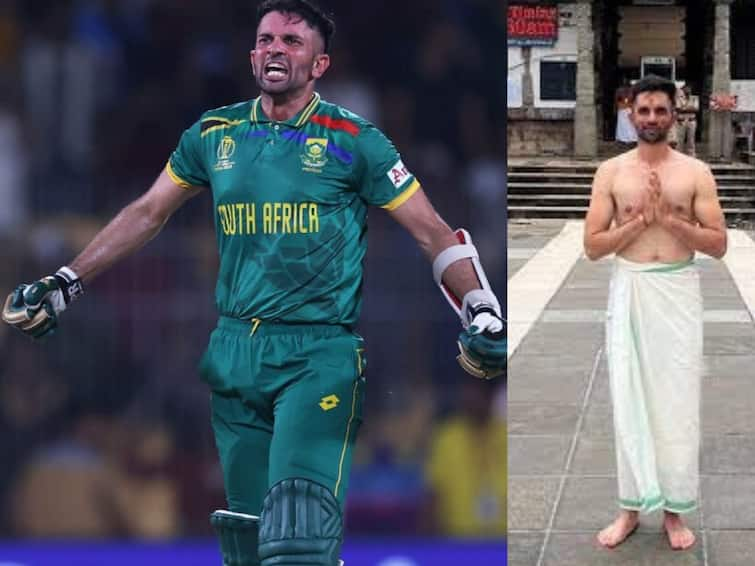 Keshav Maharaj SA Cricketer Married To Indian Kathak Dancer Om Sign On Bat Hanuman Bhakt Keshav Maharaj: గుండెల్లో హనుమాన్‌, బ్యాటుపై ఓం గుర్తు, ప్రొటీస్‌ బ్యాటర్‌ కేశవ్‌ మహరాజ్‌ ఎవరంటే?